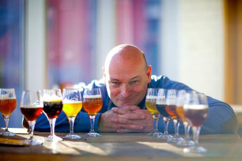 Biersepp und eine kleine Bierauswahl