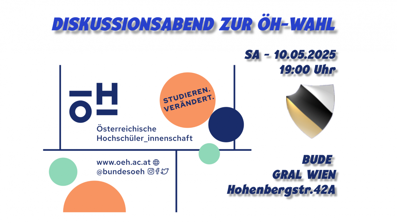 ÖH-WAHLEN 2025 DISKUSSIONSABEND GRAL WIEN