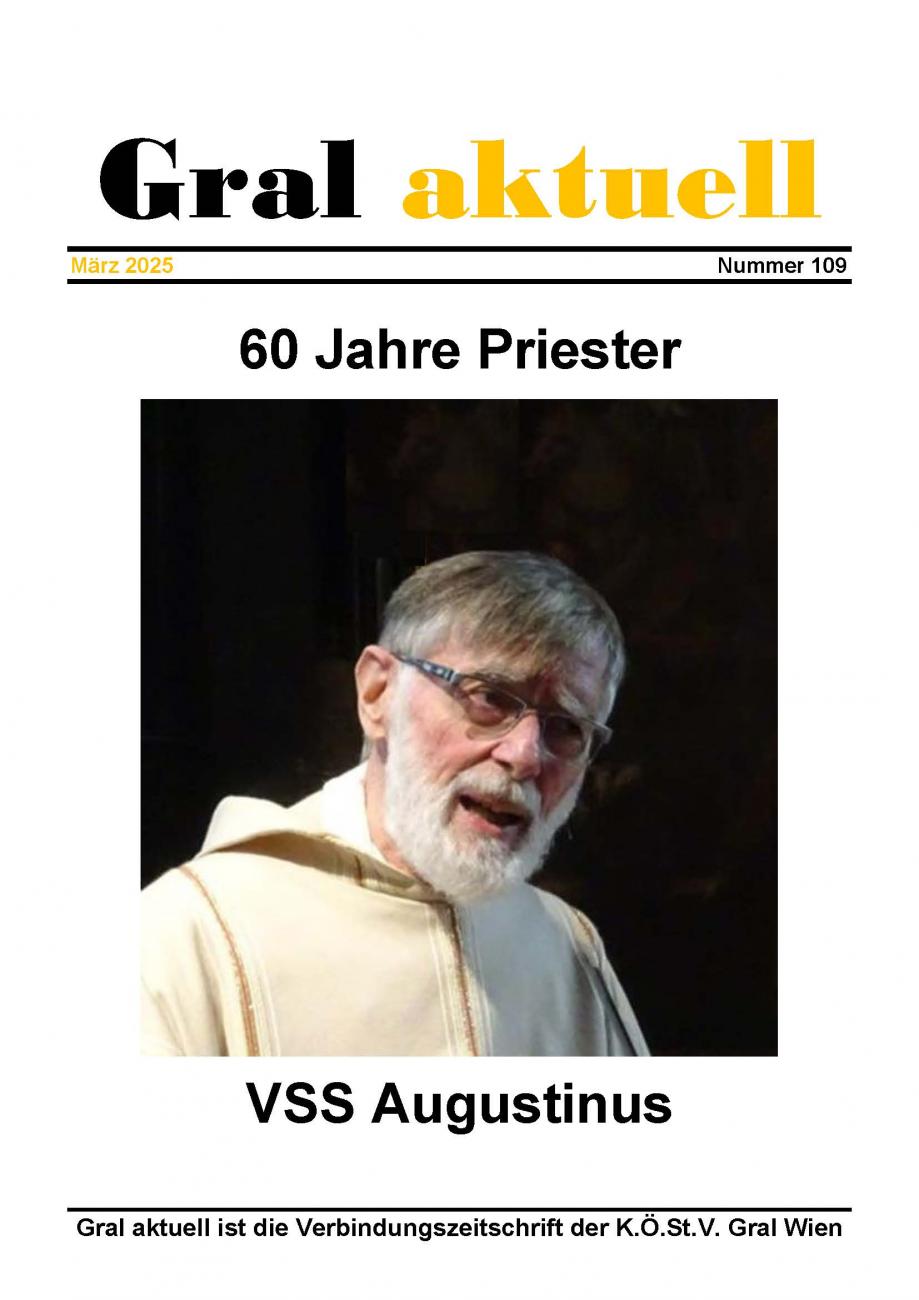 Gral aktuell 109 Titelblatt