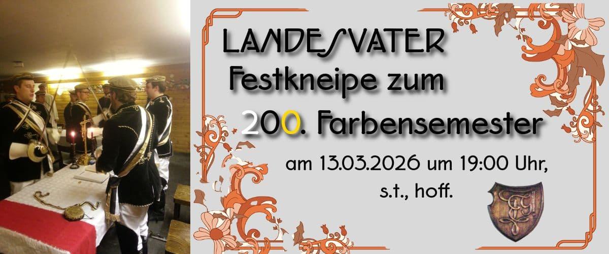 Landesvaterfestkneipe 2026