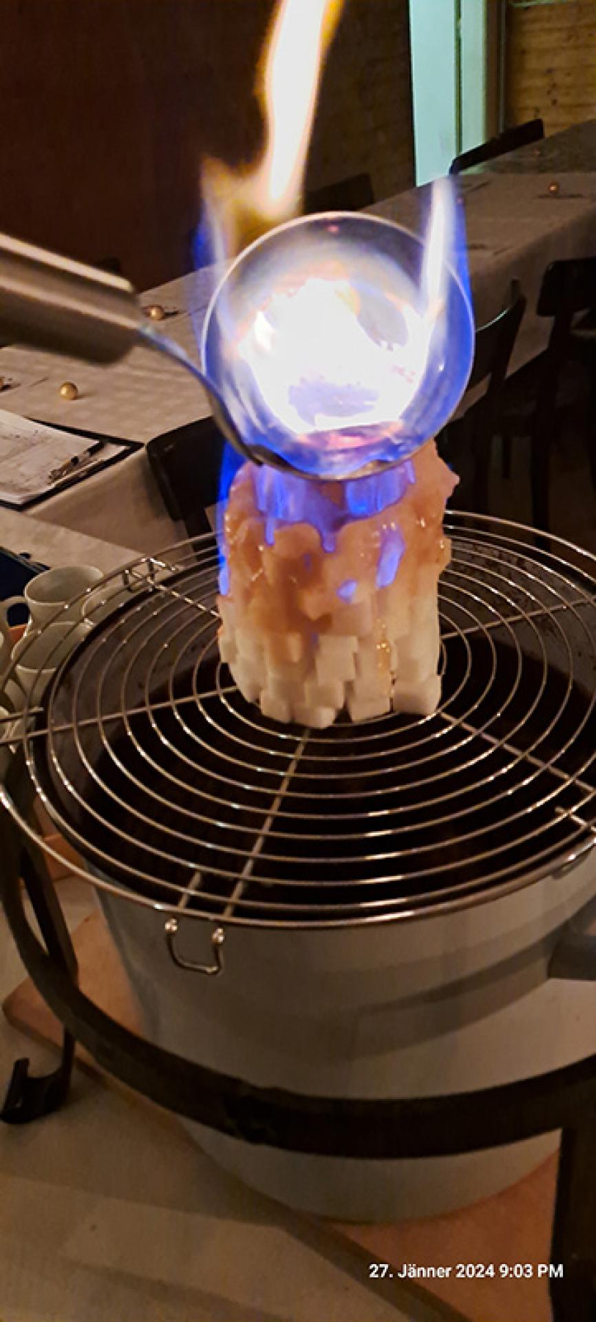 Krambambuli Zucker brennt